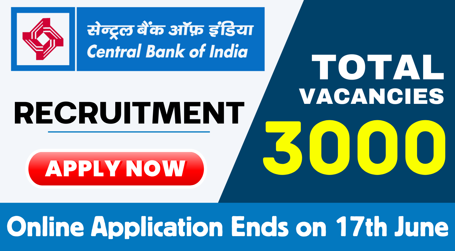Central-Bank-of-India-3000-Vacancy-2024
