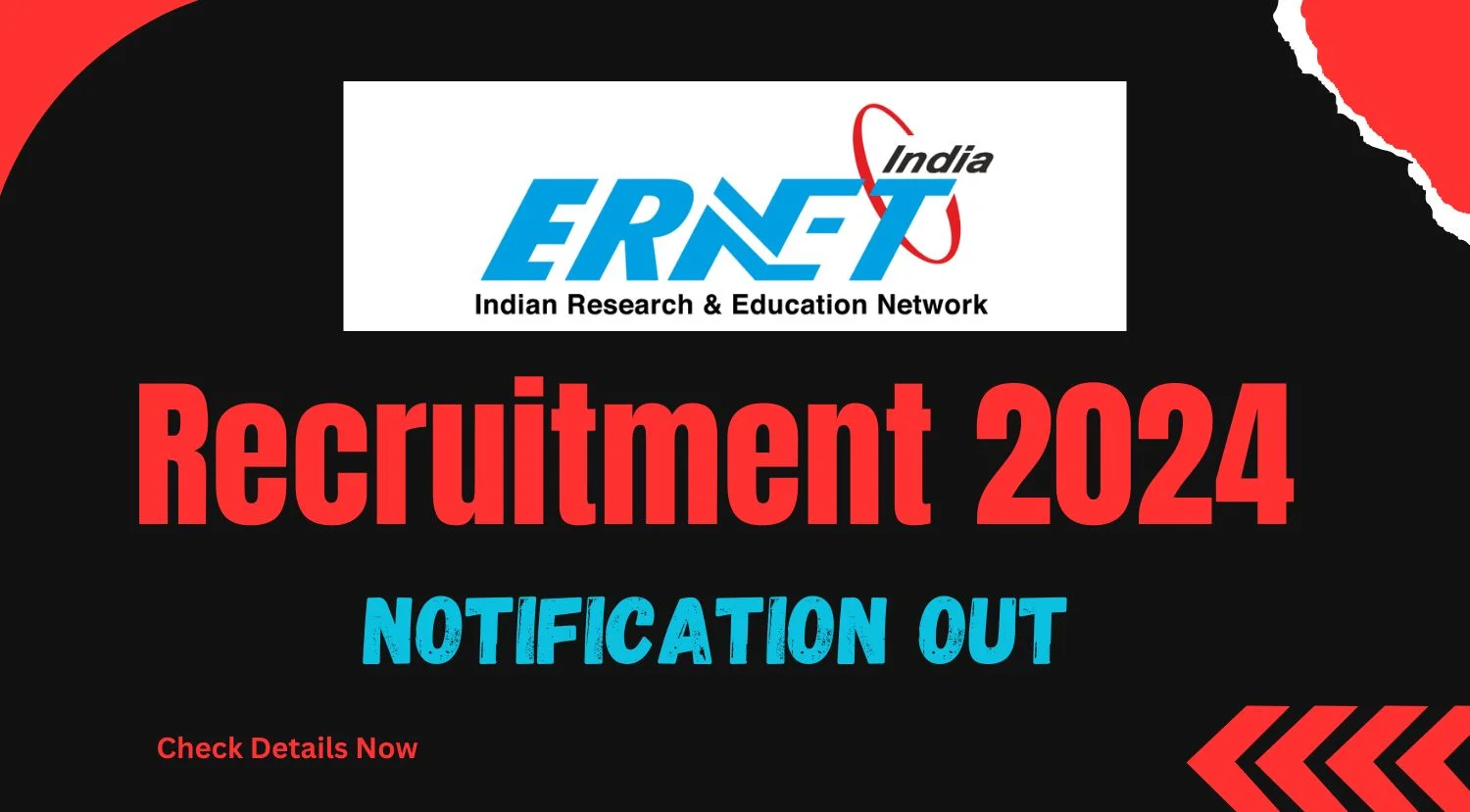 ERNET India Sr Administrative Assistant Recruitment 2024