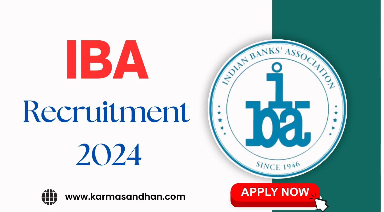 IBA Manager Recruitment 2024