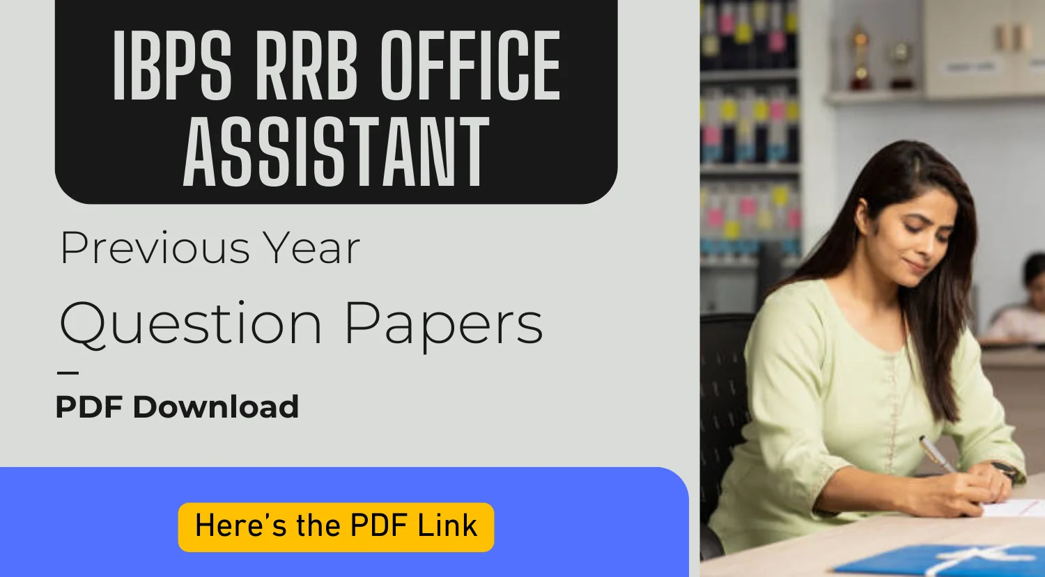 IBPS RRB Office Assistant Previous Year Question Papers PDF Download