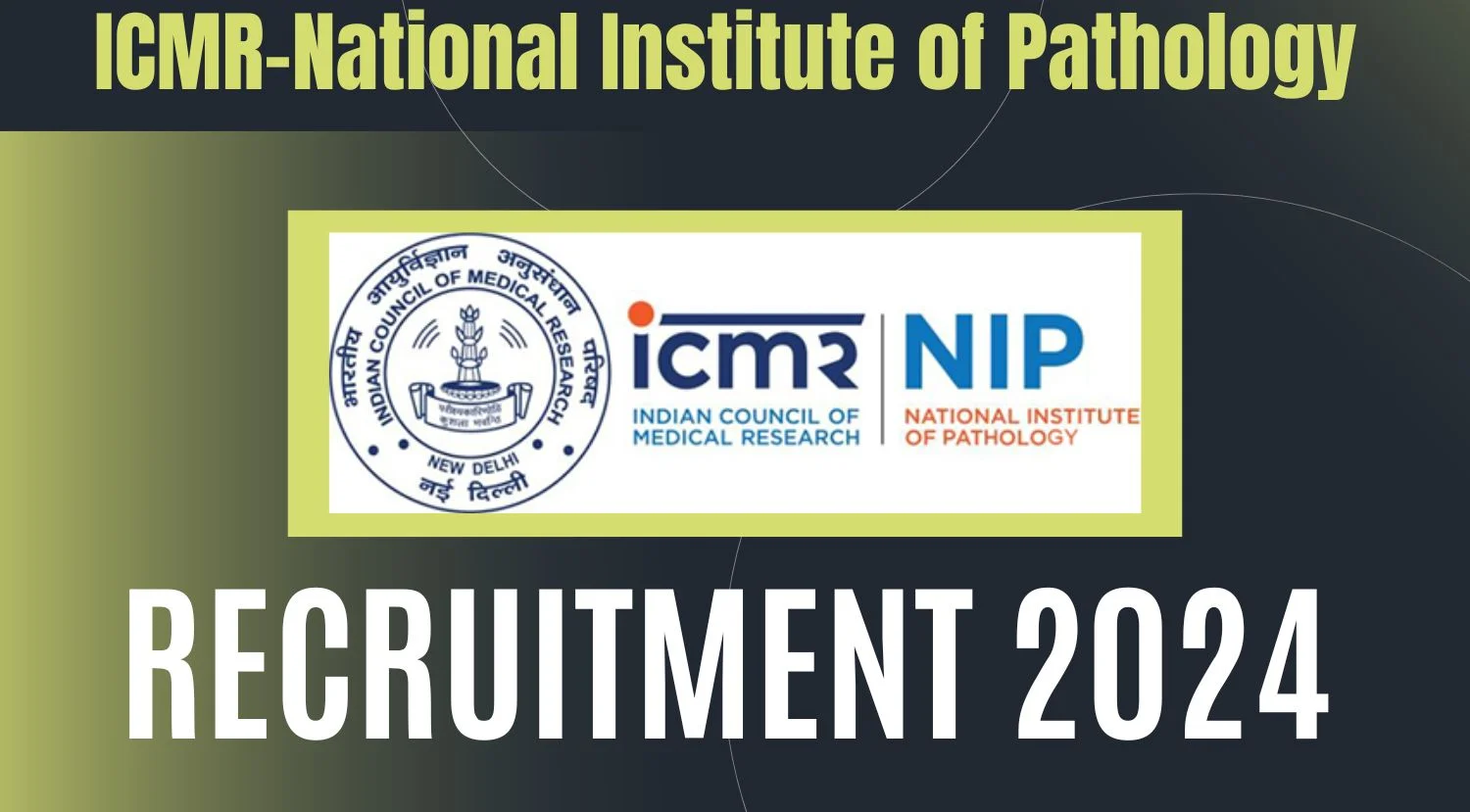 ICMR NIP Project Research Scientist-I Recruitment 2024