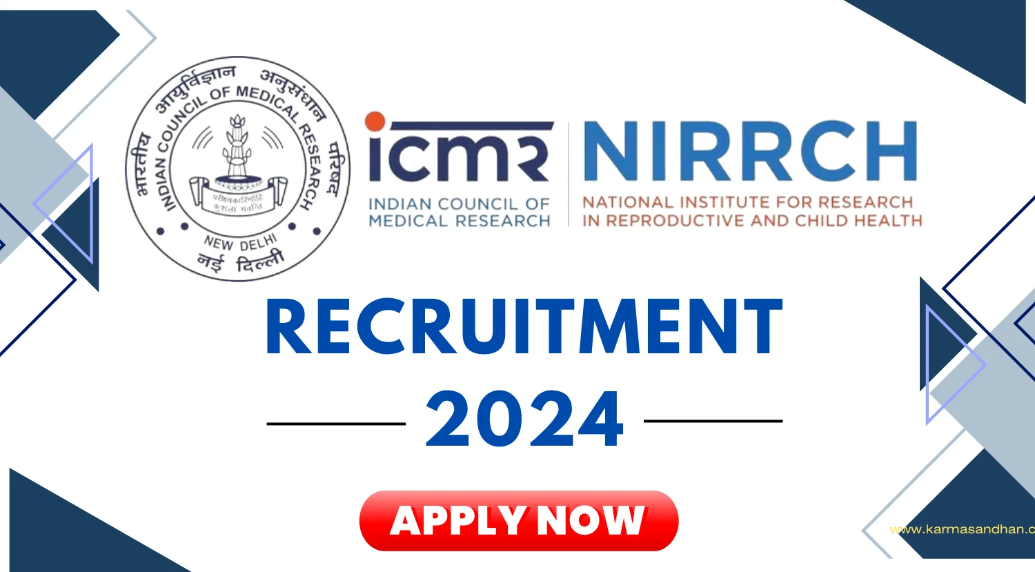 ICMR NIRRCH Project Research Scientist-I Recruitment 2024