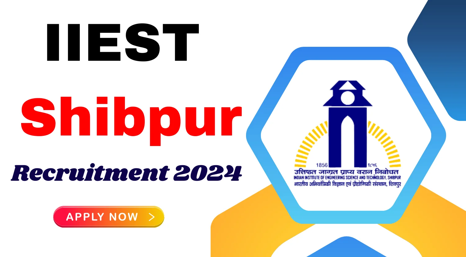 IIEST Shibpur JRF Recruitment 2024