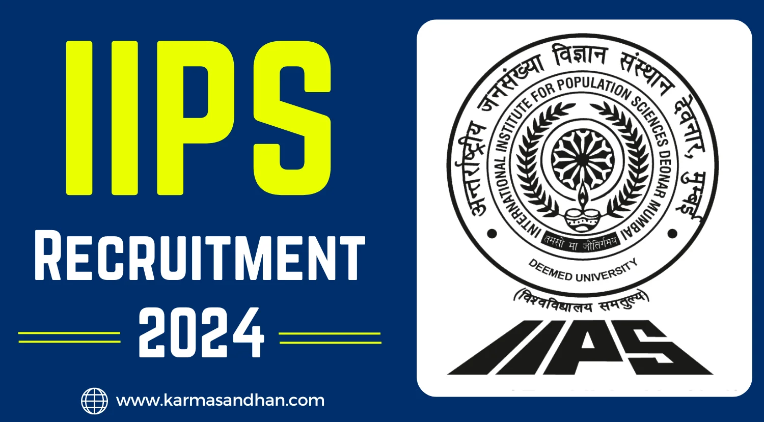 IIPS Research Officer Recruitment 2024