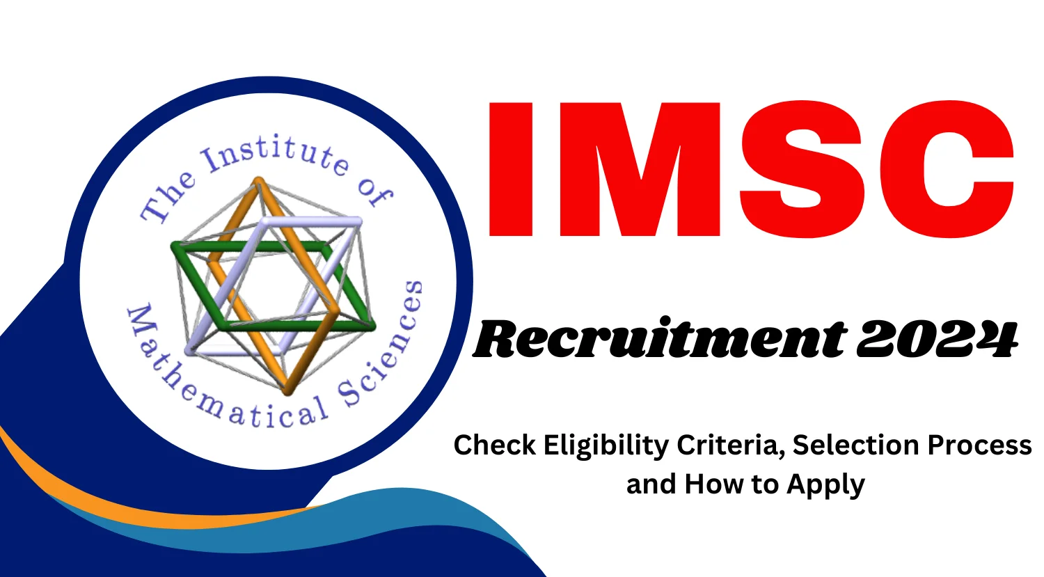 IMSC Research Associate Recruitment 2024