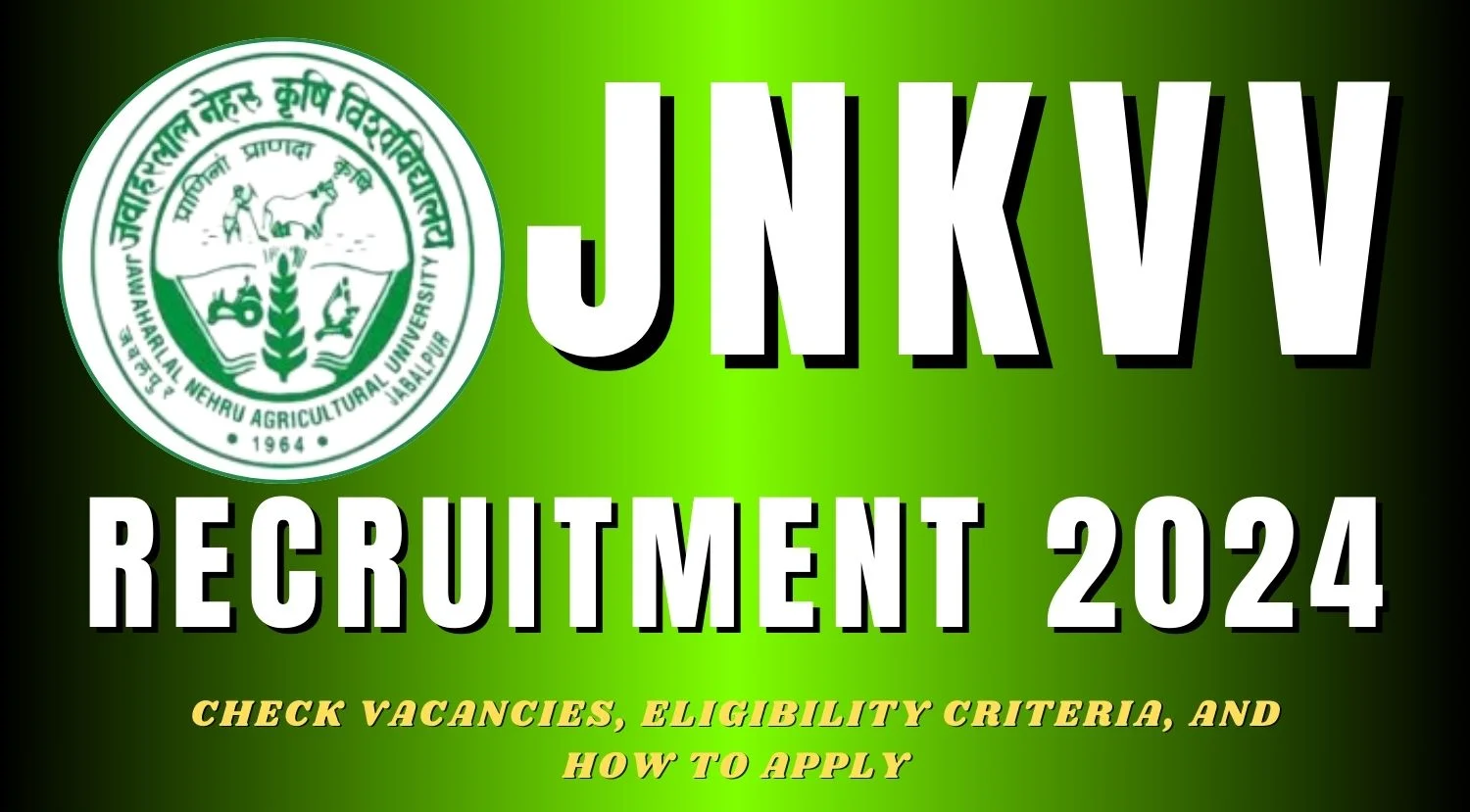 JNKVV Recruitment 2024