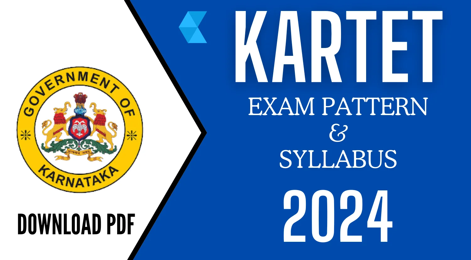 KARTET Exam Pattern and Syllabus 2024 Download PDF