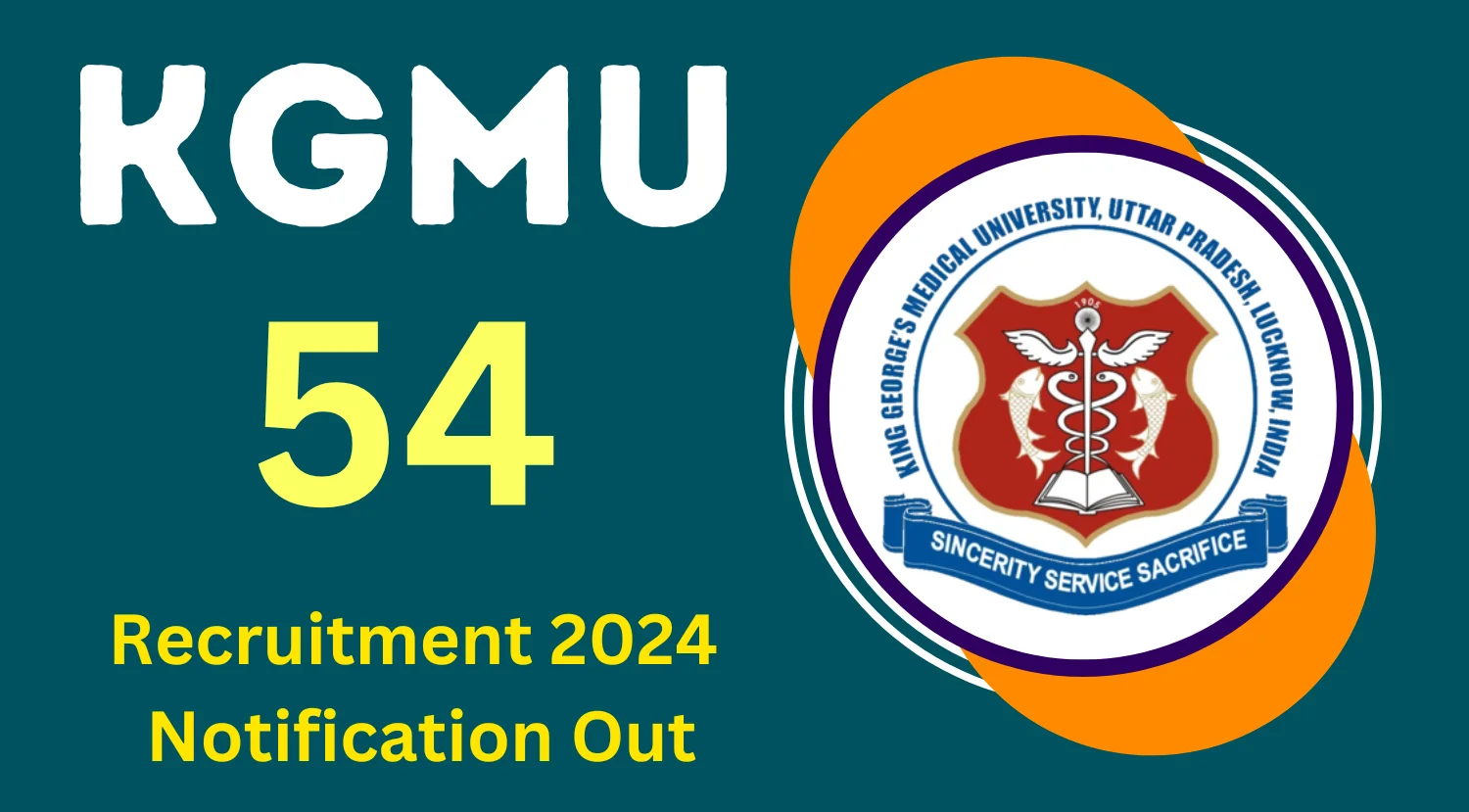 KGMU Senior Resident Recruitment 2024