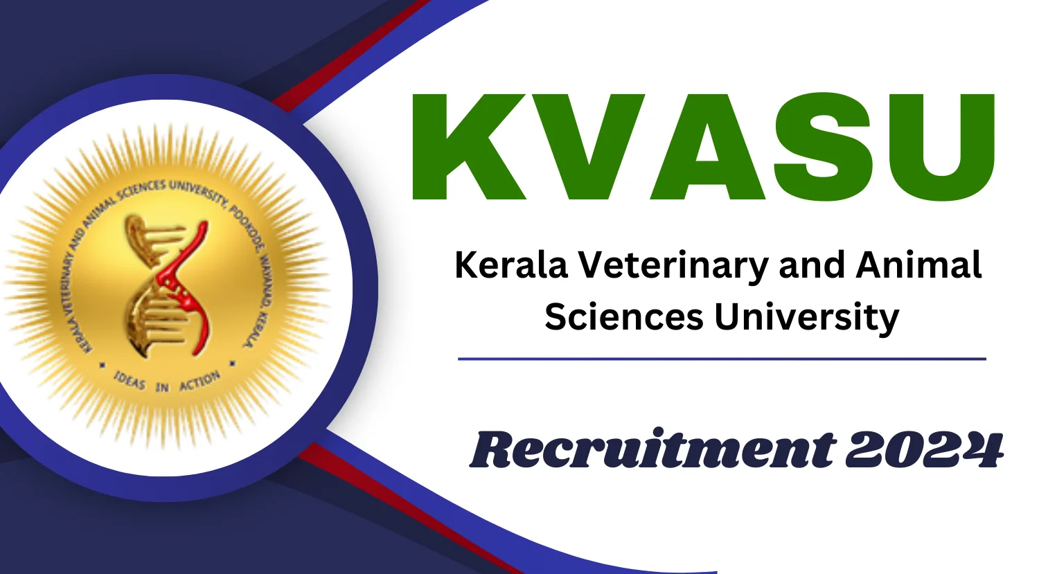 KVASU Recruitment 2024