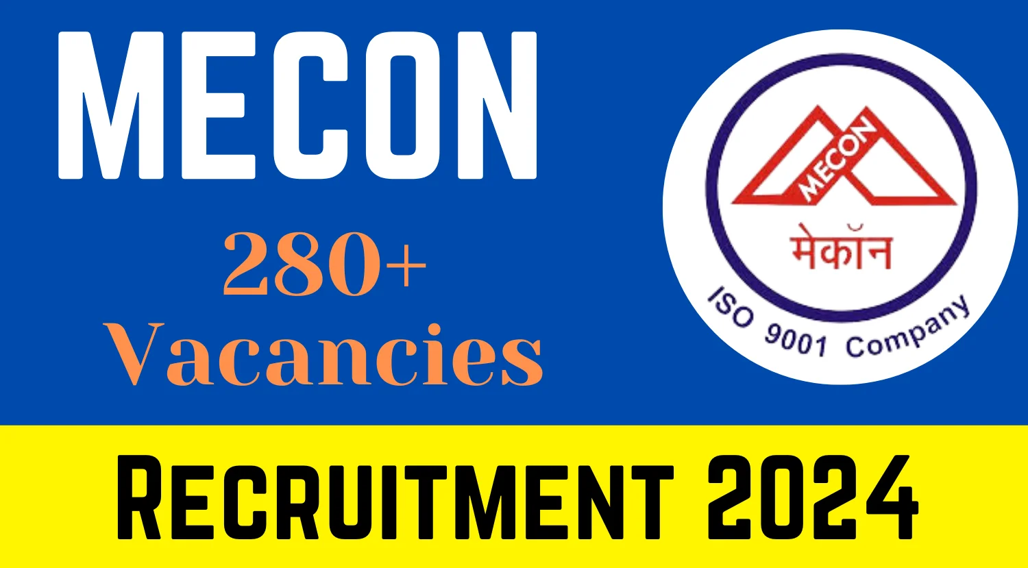 MECON Engineer Other Recruitment 2024