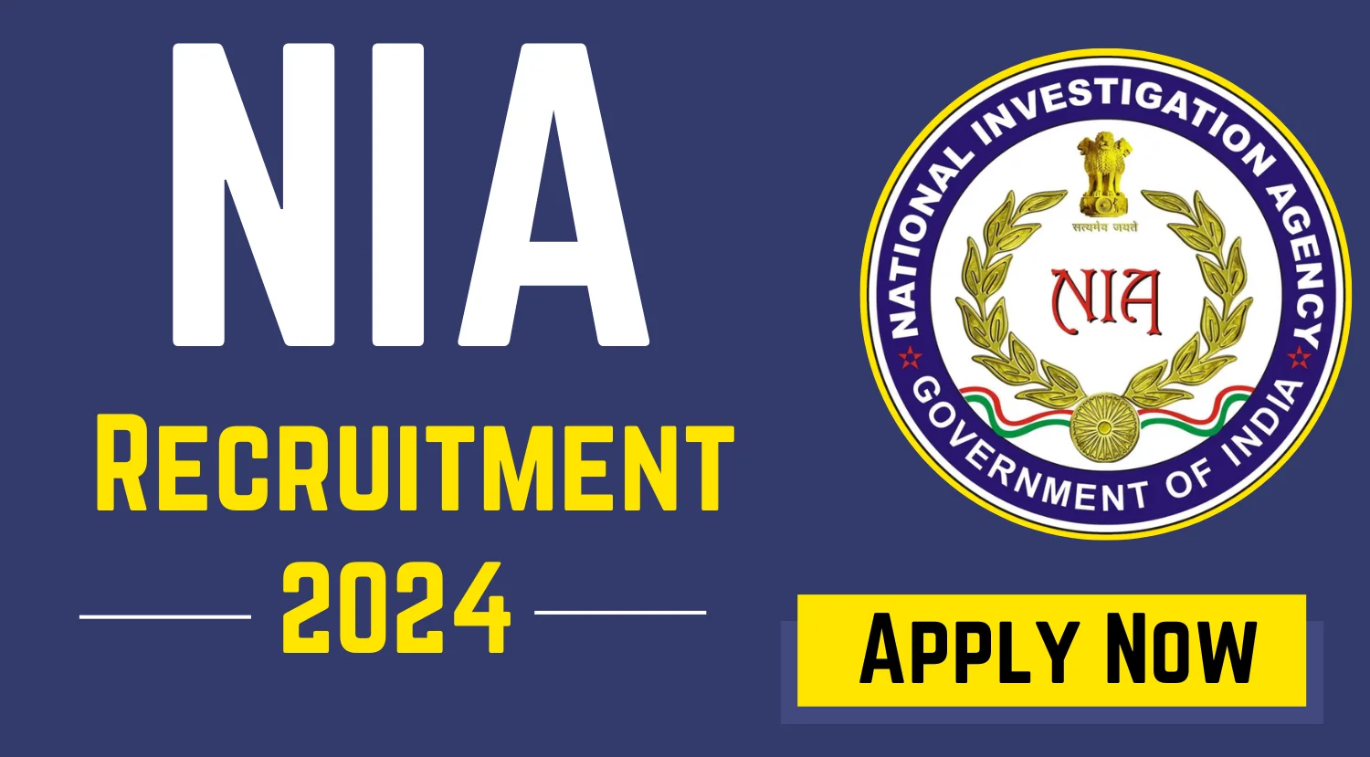 NIA Principal Information Officer Recruitment 2024