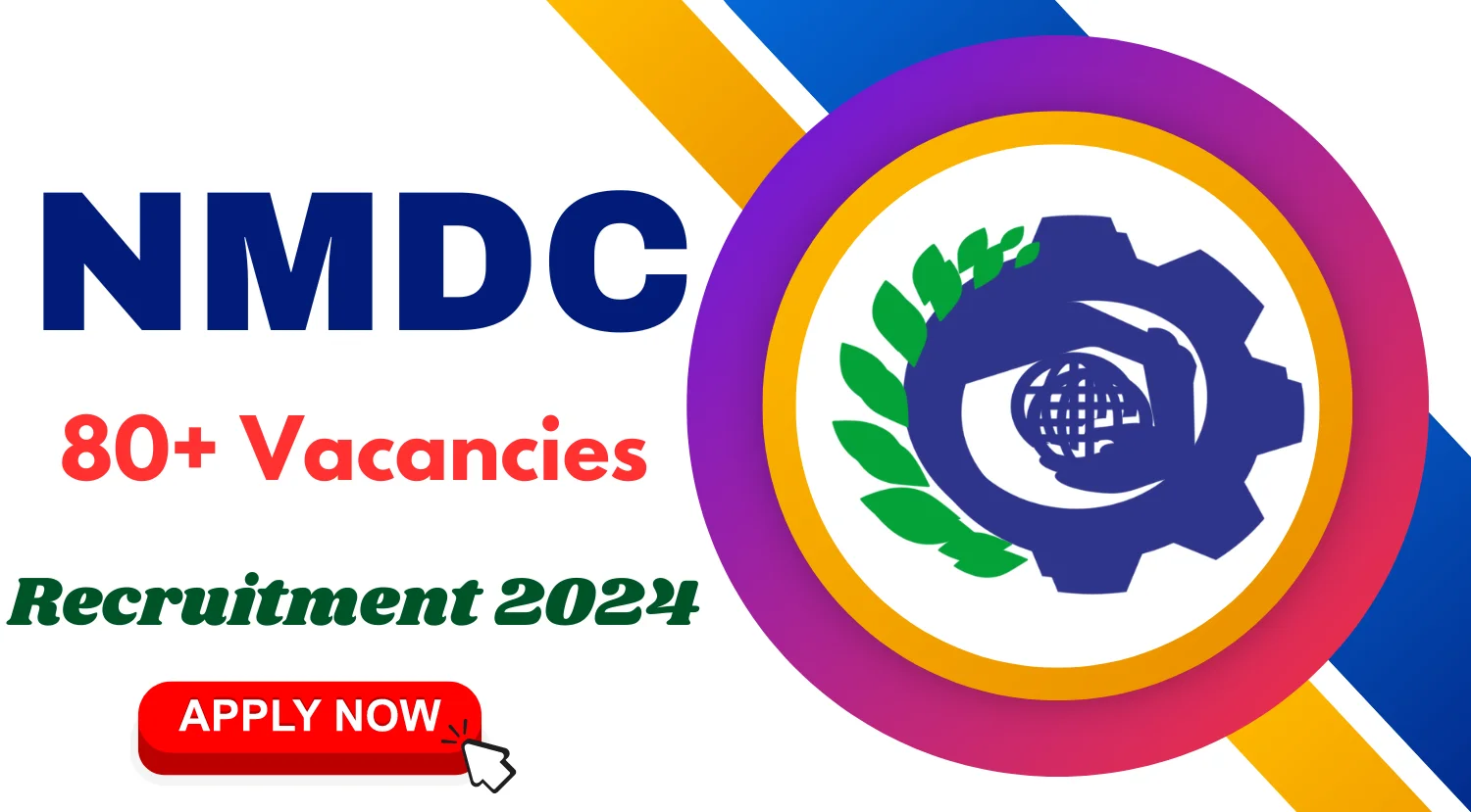 NMDC Executive Recruitment 2024
