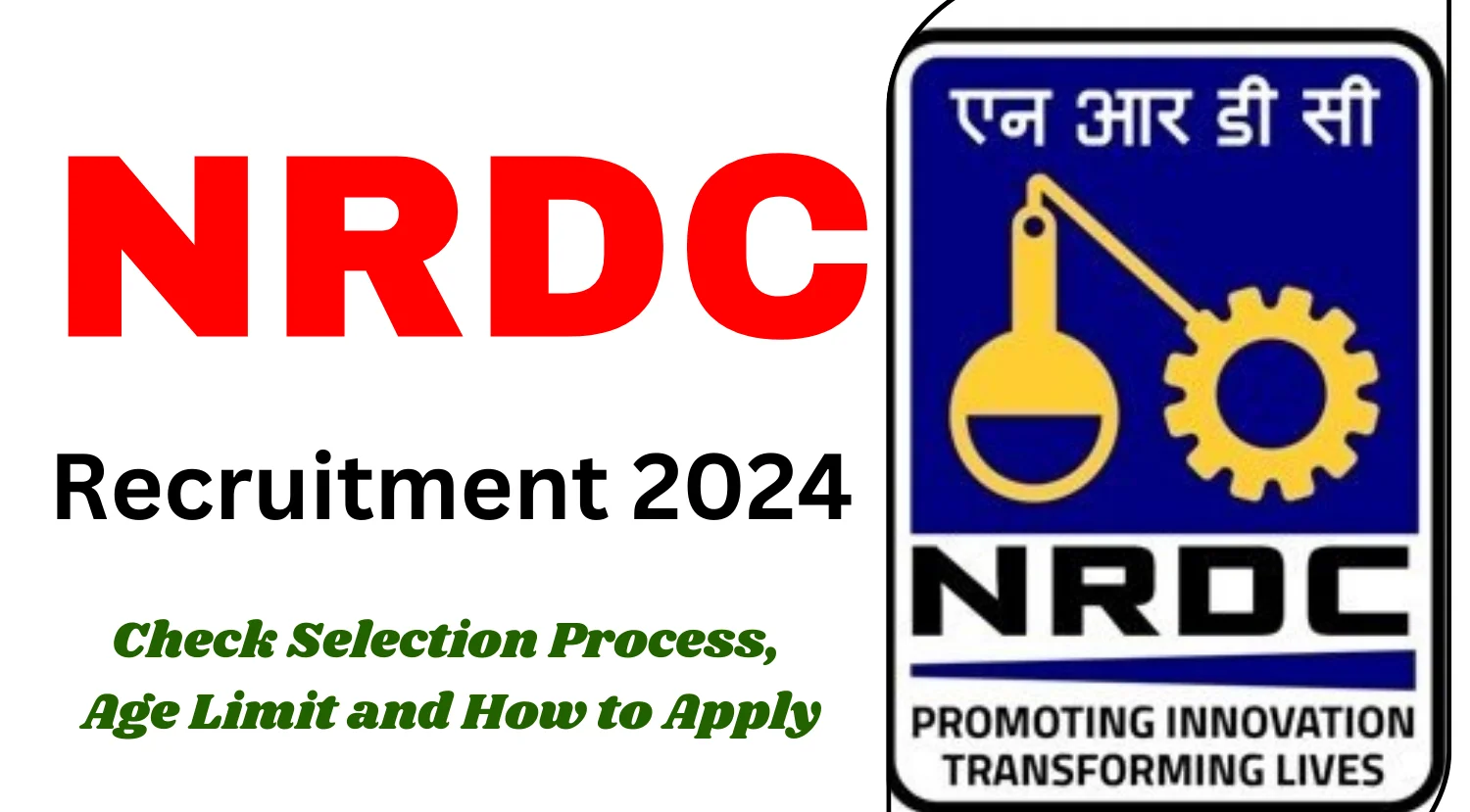NRDC Recruitment 2024