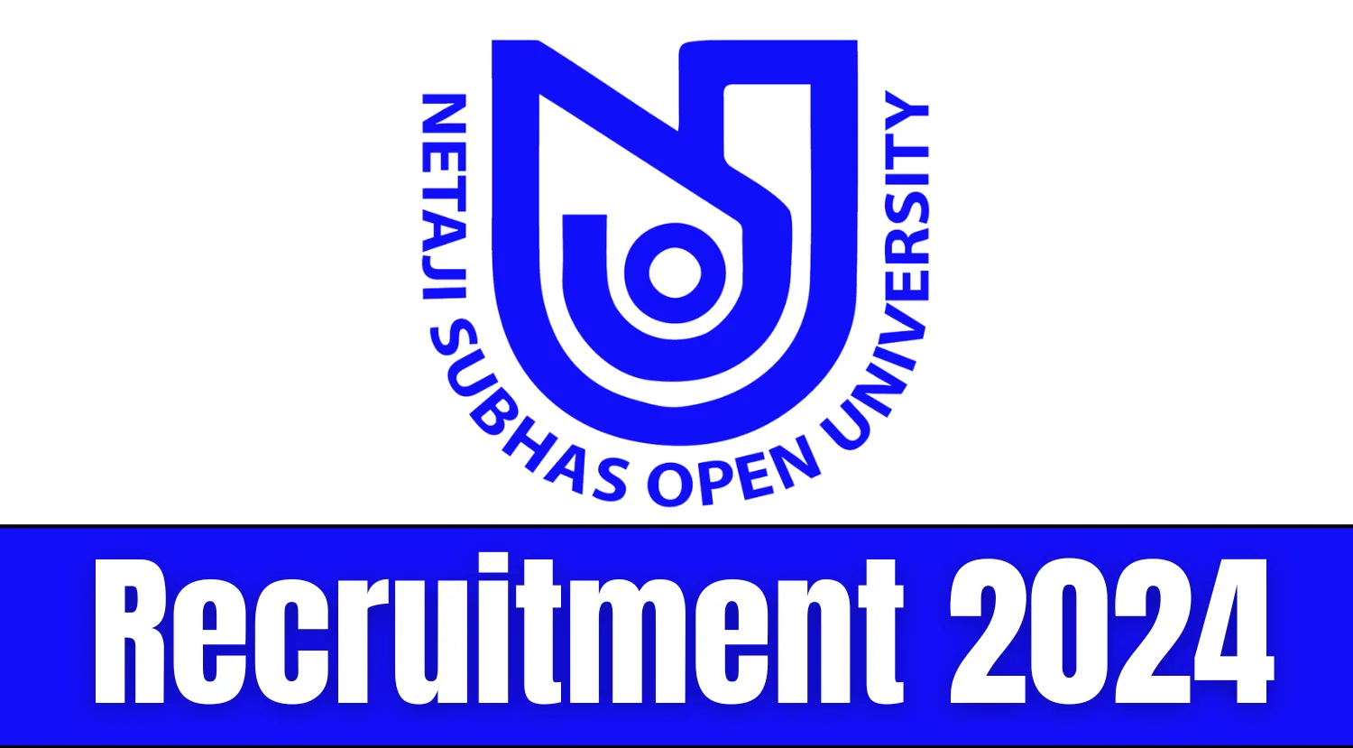 NSOU Faculty Recruitment 2024 Notification