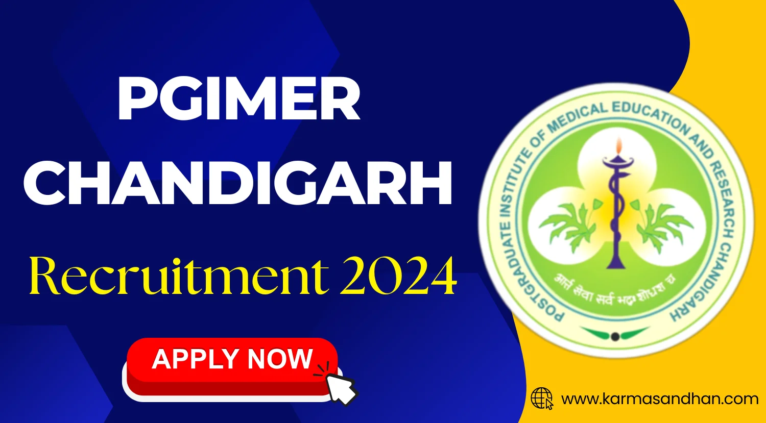 PGIMER Chandigarh Technical Assistant Recruitment 2024