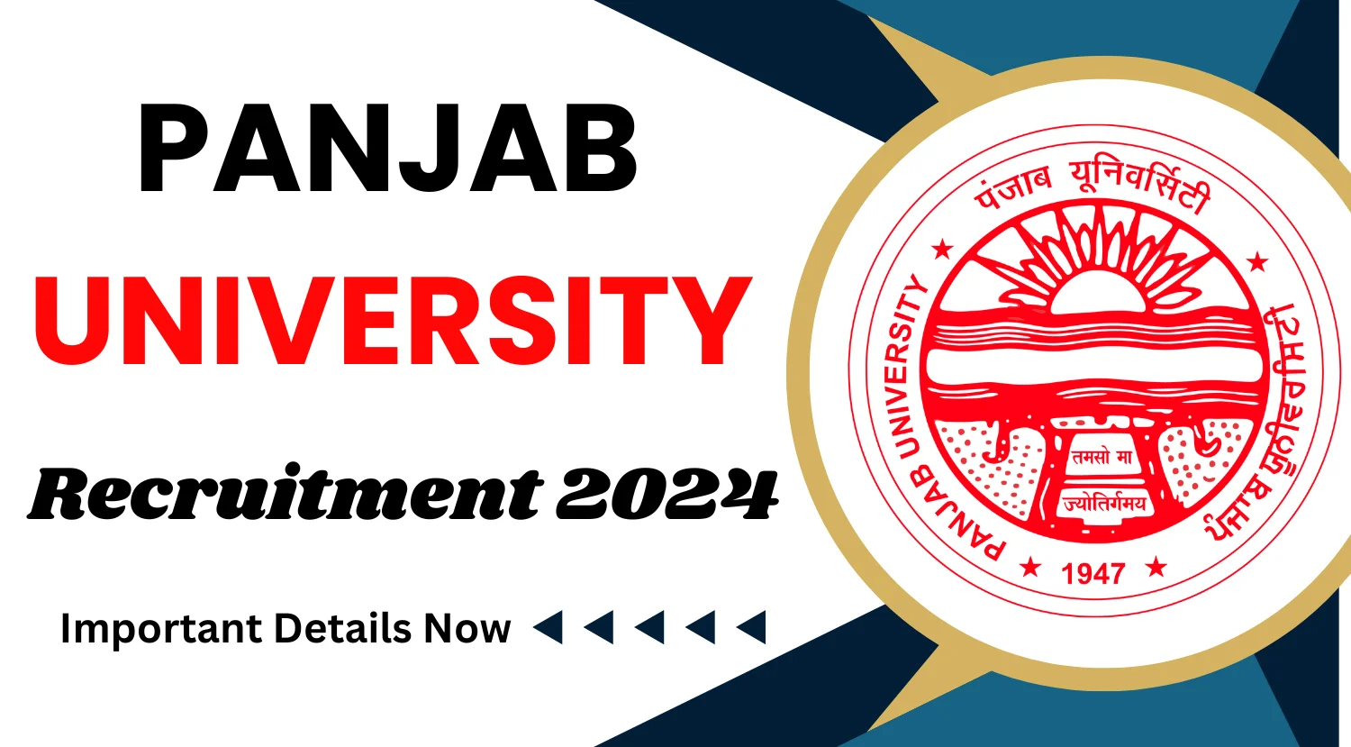 Panjab University Apprentice Trainee Recruitment 2024