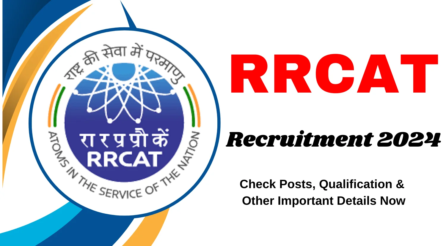 RRCAT Apprentices Recruitment 2024