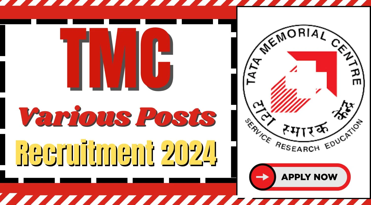 TMC Recruitment 2024 Notification Out for Various Vacancies