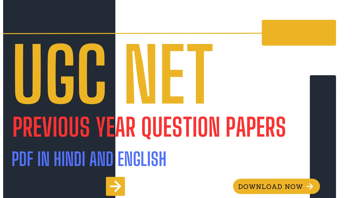 UGC NET Previous Year Question Papers PDF in Hindi and English