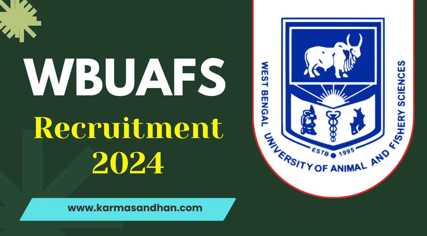 WBUAFS Young Professional - I Recruitment 2024